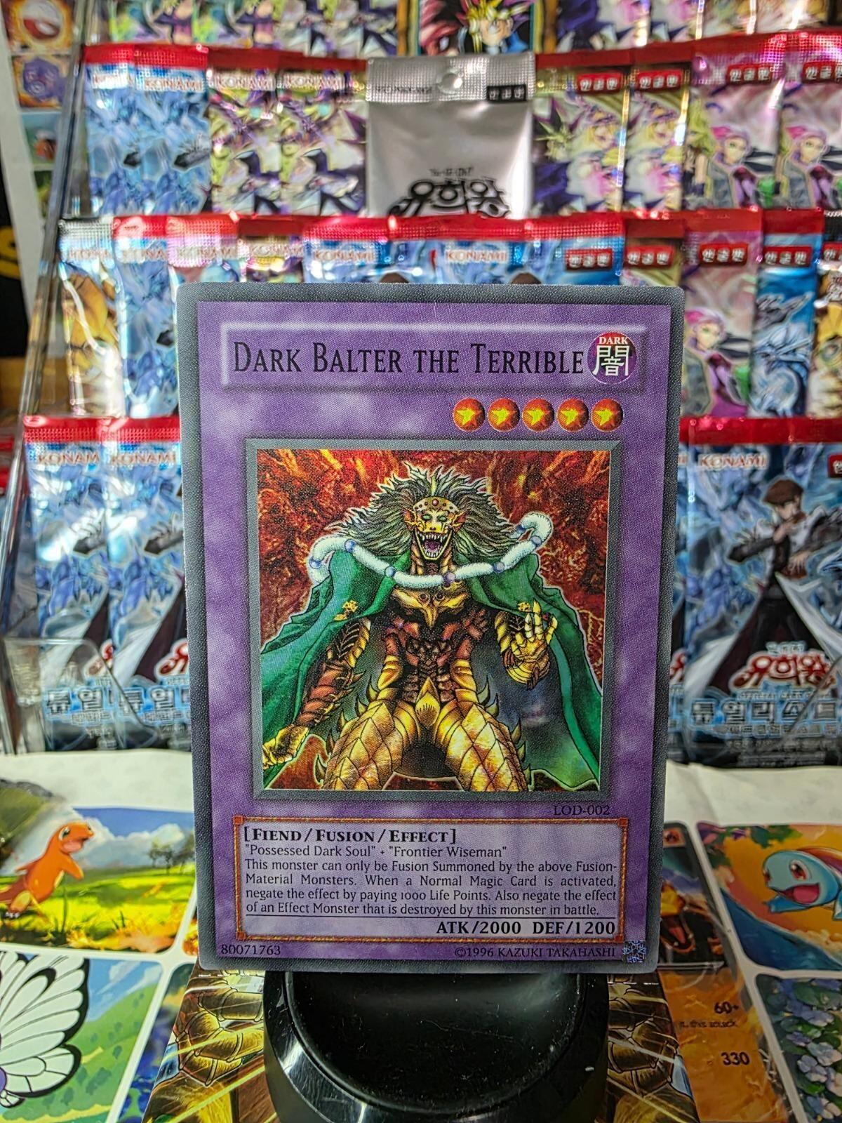 Dark Balter the Terrible 1st Edition Super Rare Legacy of Darkness LOD-002 LP