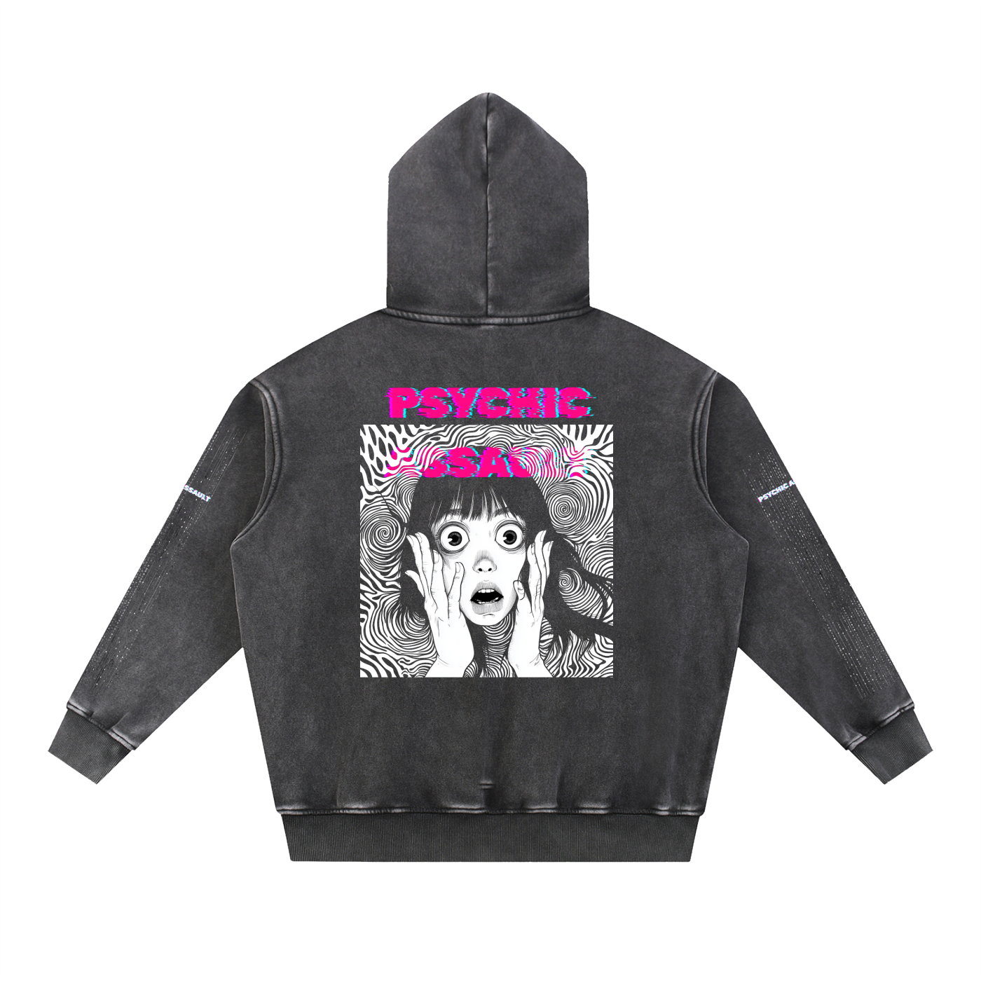 "Psychic Assault" Fleece Hoodie