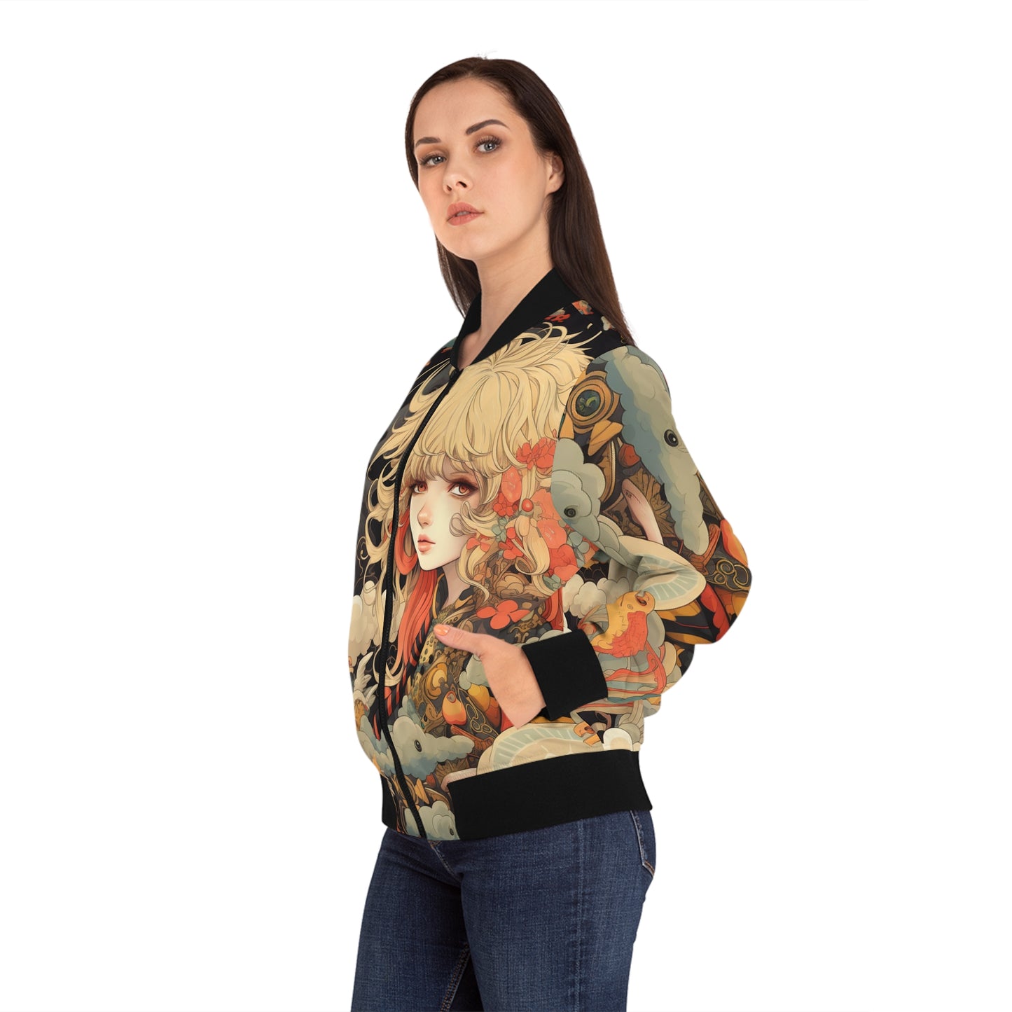 Woman's Kazayugi Bomber Jacket