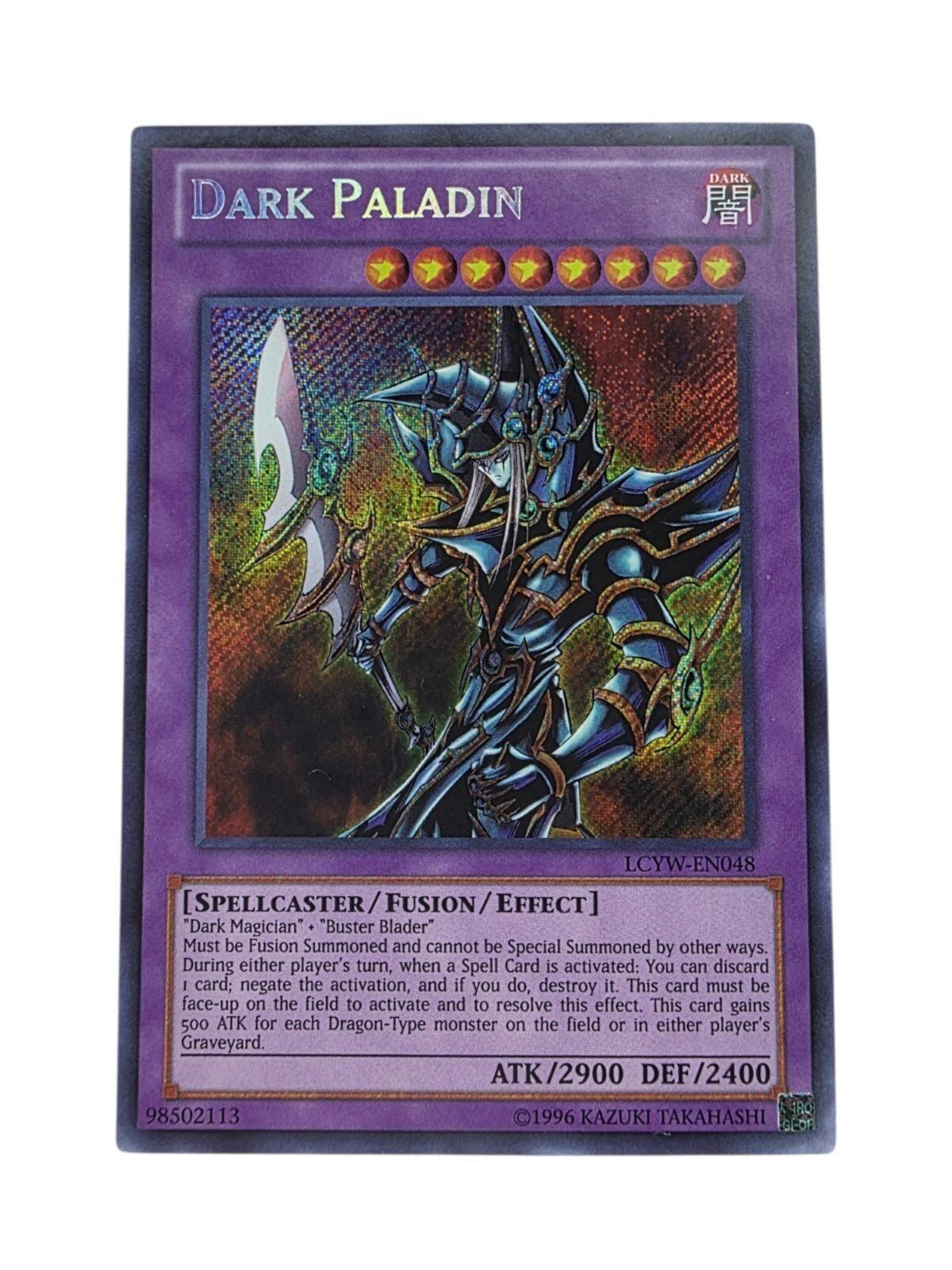 Dark Paladin Unlimited Secret Rare Legendary Collection 3: Yugi's World LCYW-EN0