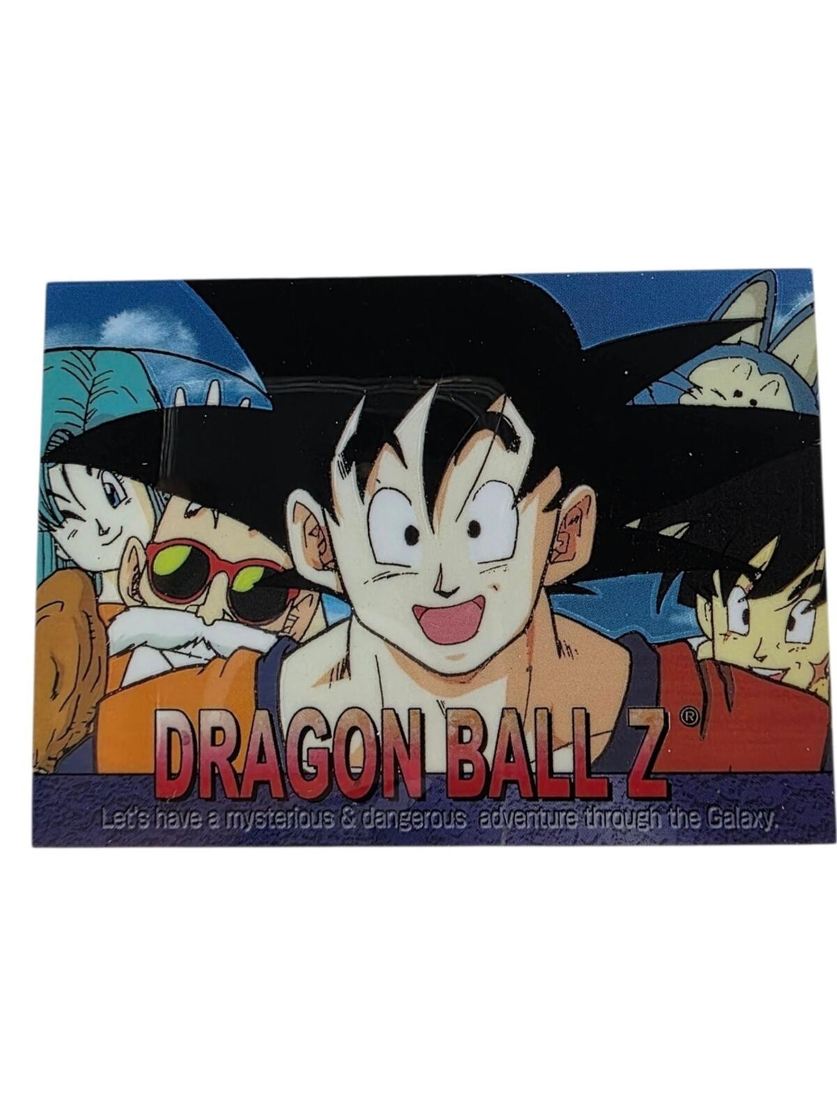 Vintage 2000 Holographic Dragon Ball Z Trading Card