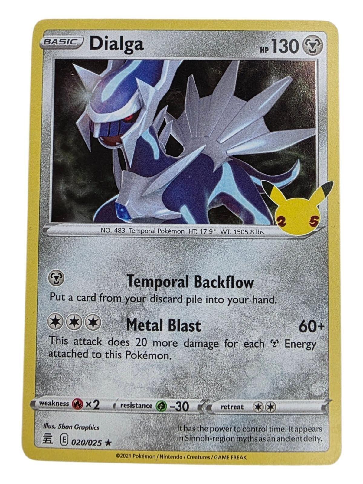Dialga Holo Rare Celebrations 020/025 LP