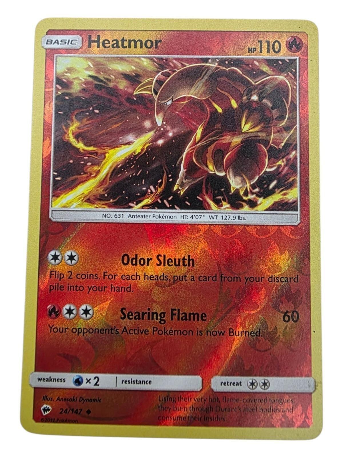 Heatmor Uncommon SM - Burning Shadows 24/147 NM