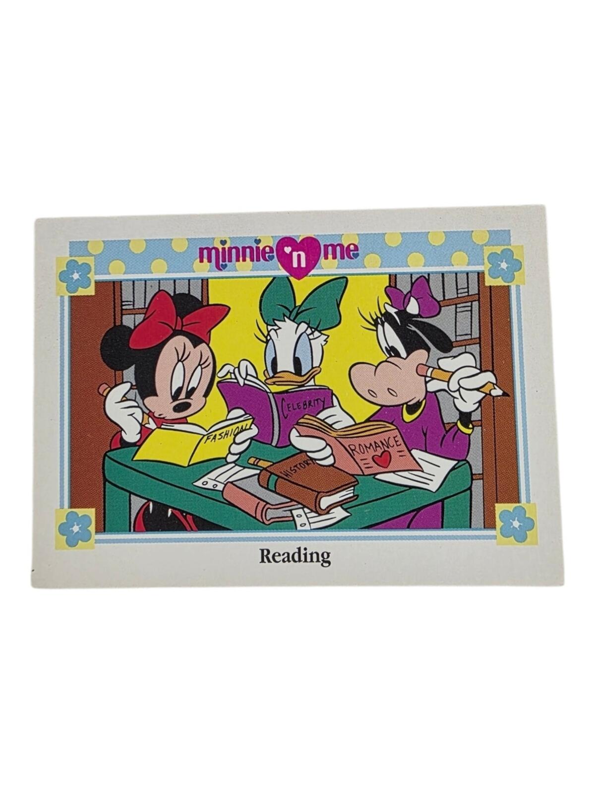 1991 Disney Minnie 'n Me Vintage Trading Card
