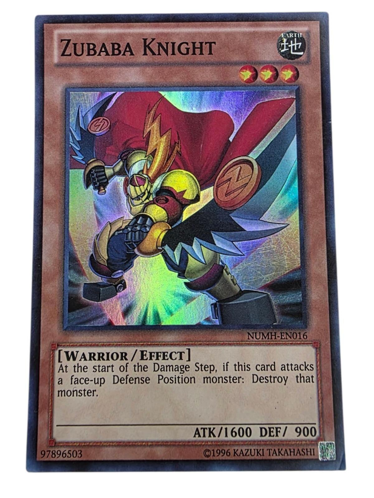 Zubaba Knight 1st Edition Super Rare Number Hunters NUMH-EN016 NM
