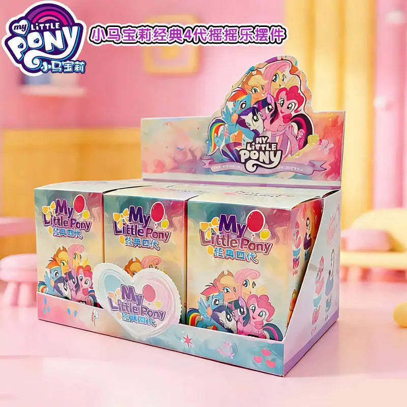 My Little Pony Twilight Sparkle Rarity Rocking Ornament Home Decor Car-mounted Accessories Stress-relieving Toys Gifts Genuine