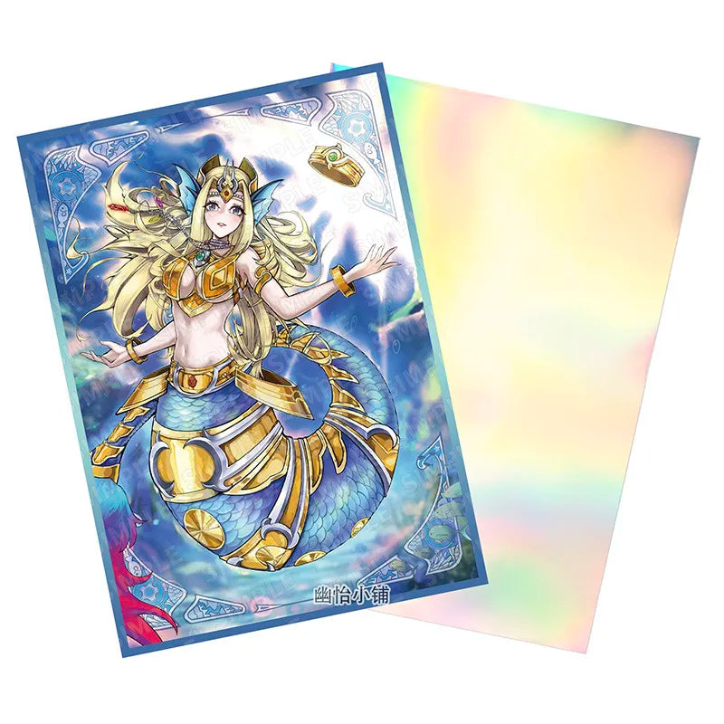 50pcs Diy Yu-Gi-Oh! Witchcrafter Madame Rilliona Card Sleeve TCG OCG Kewl Tune Rotary Galatea Game Collectible Card Sleeve Toys