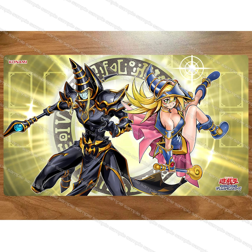 Yu-Gi-Oh Playmat Dark Magician Girl Card Game Pad YGO Mat KMC TCG YuGiOh M-007