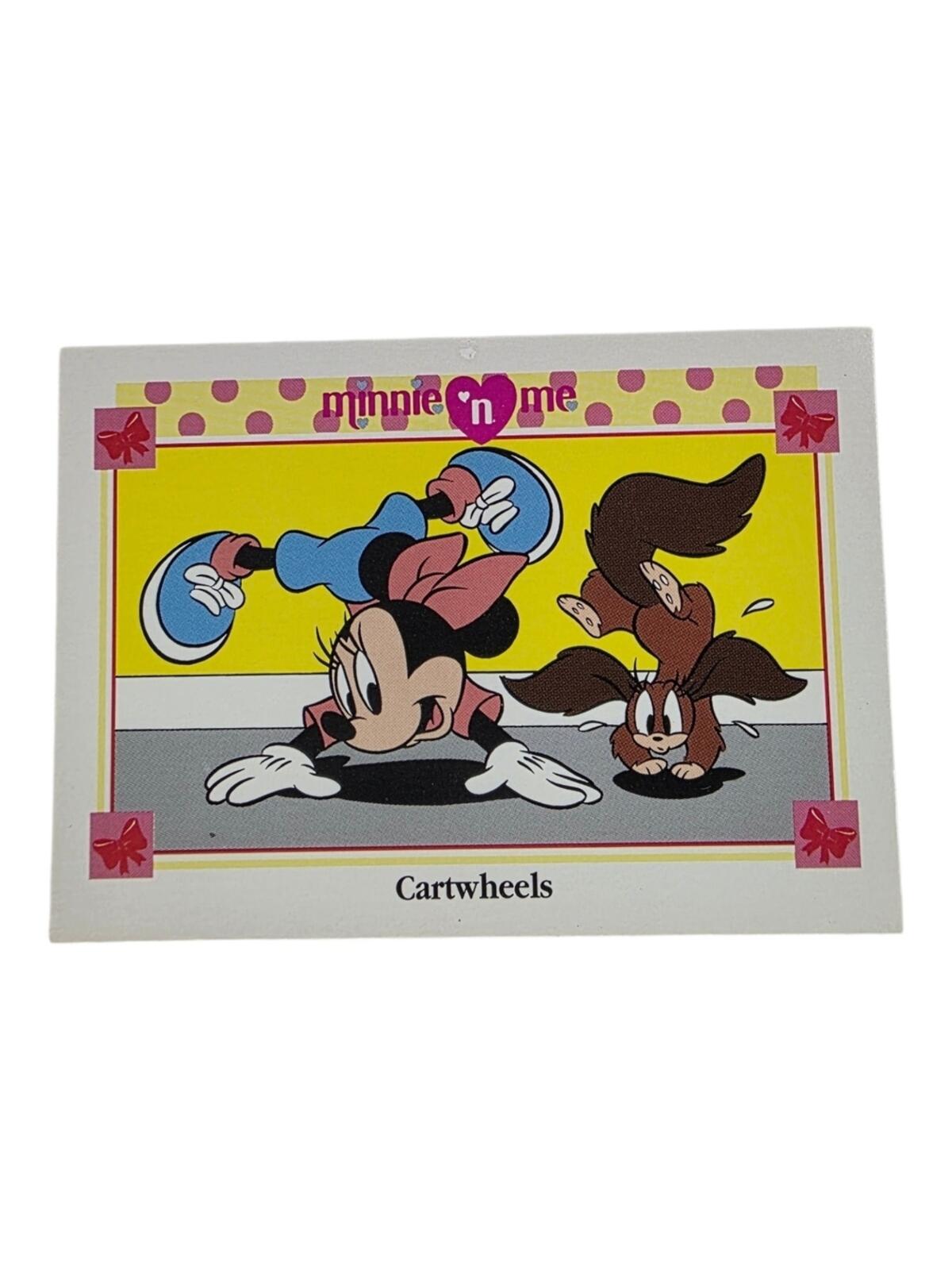1991 Disney Minnie 'n Me Vintage Trading Card - Yellow