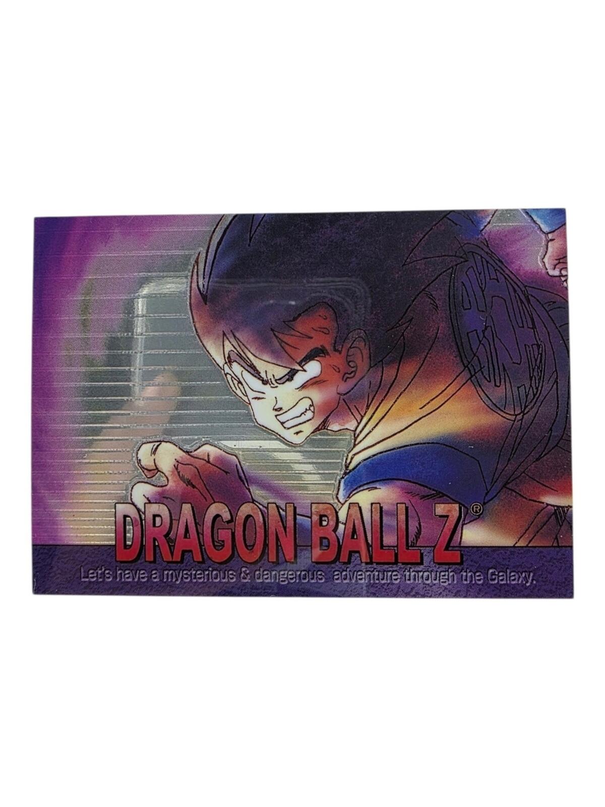 Vintage 2000 Dragon Ball Z Kids Trading Card - Purple Holographic Design