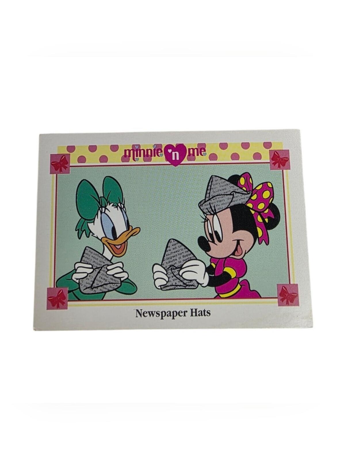 1991 Disney Minnie and Daisy Trading Card – Pink, Yellow, Green