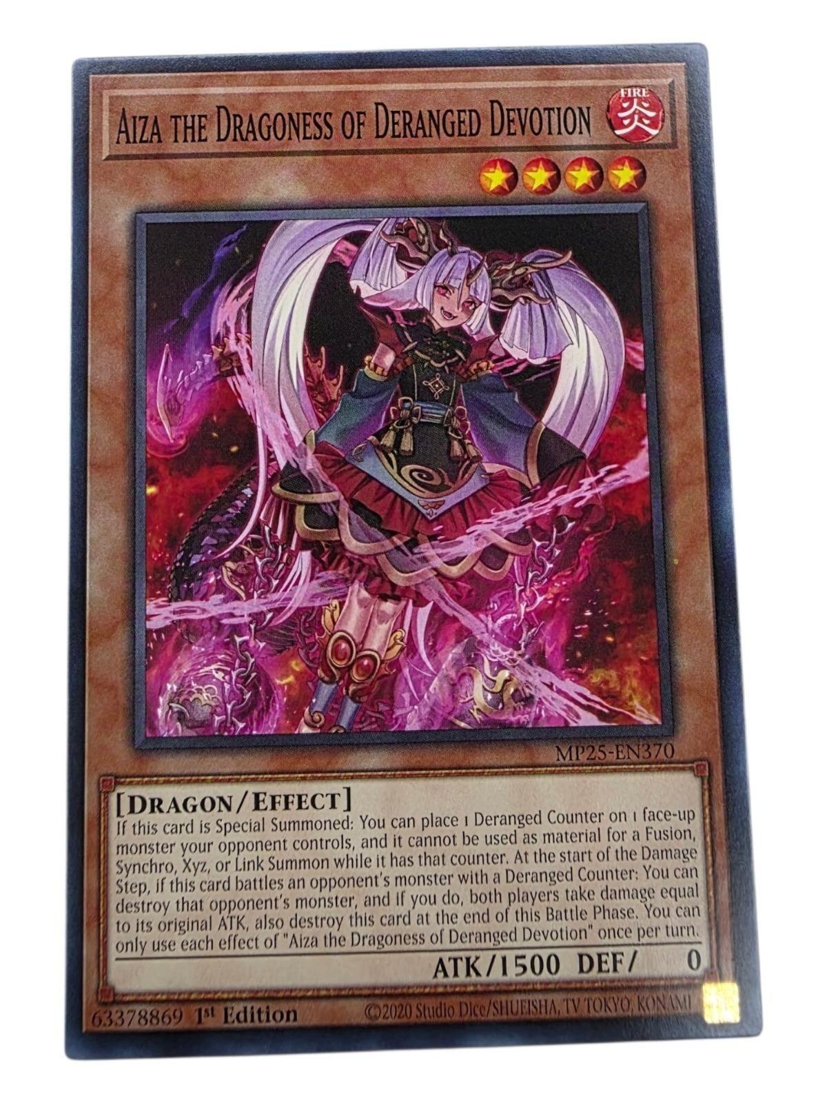 Aiza the Dragoness of Deranged Devotion 1st Edition Common 2025 Mega-Pack MP25-E