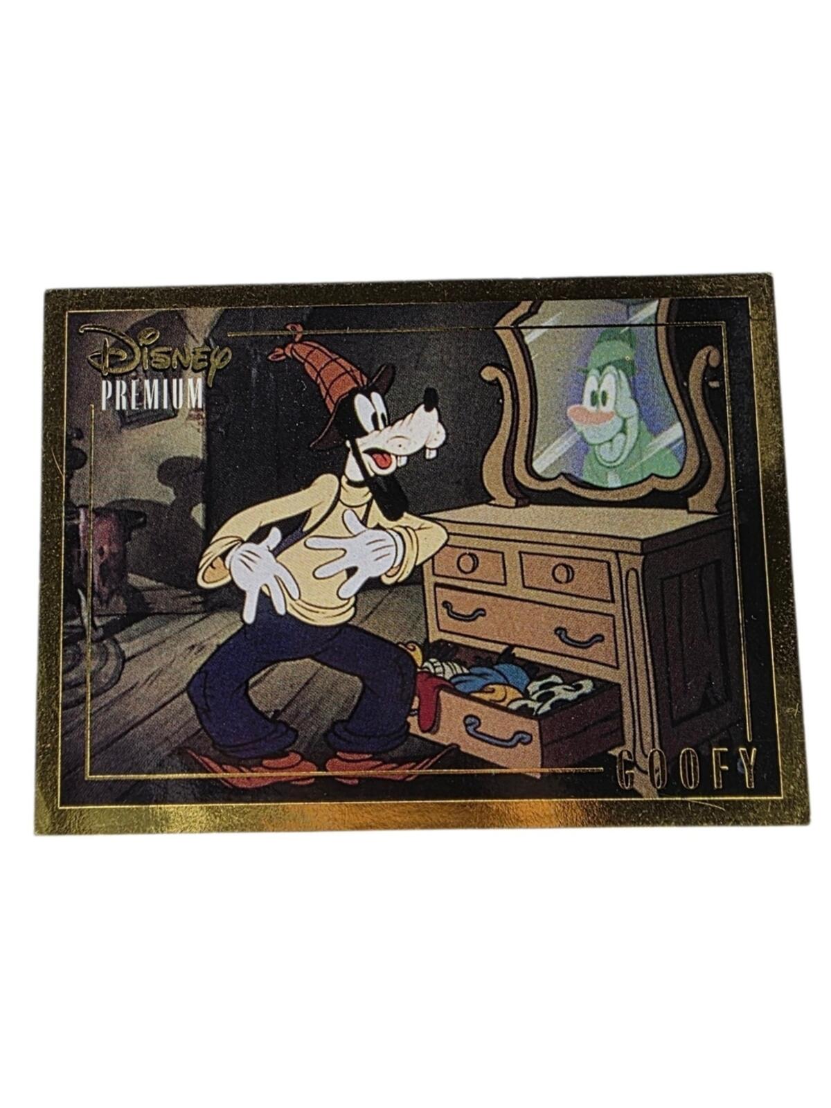 1995 Disney Goofy Gold Foil Collectible Card