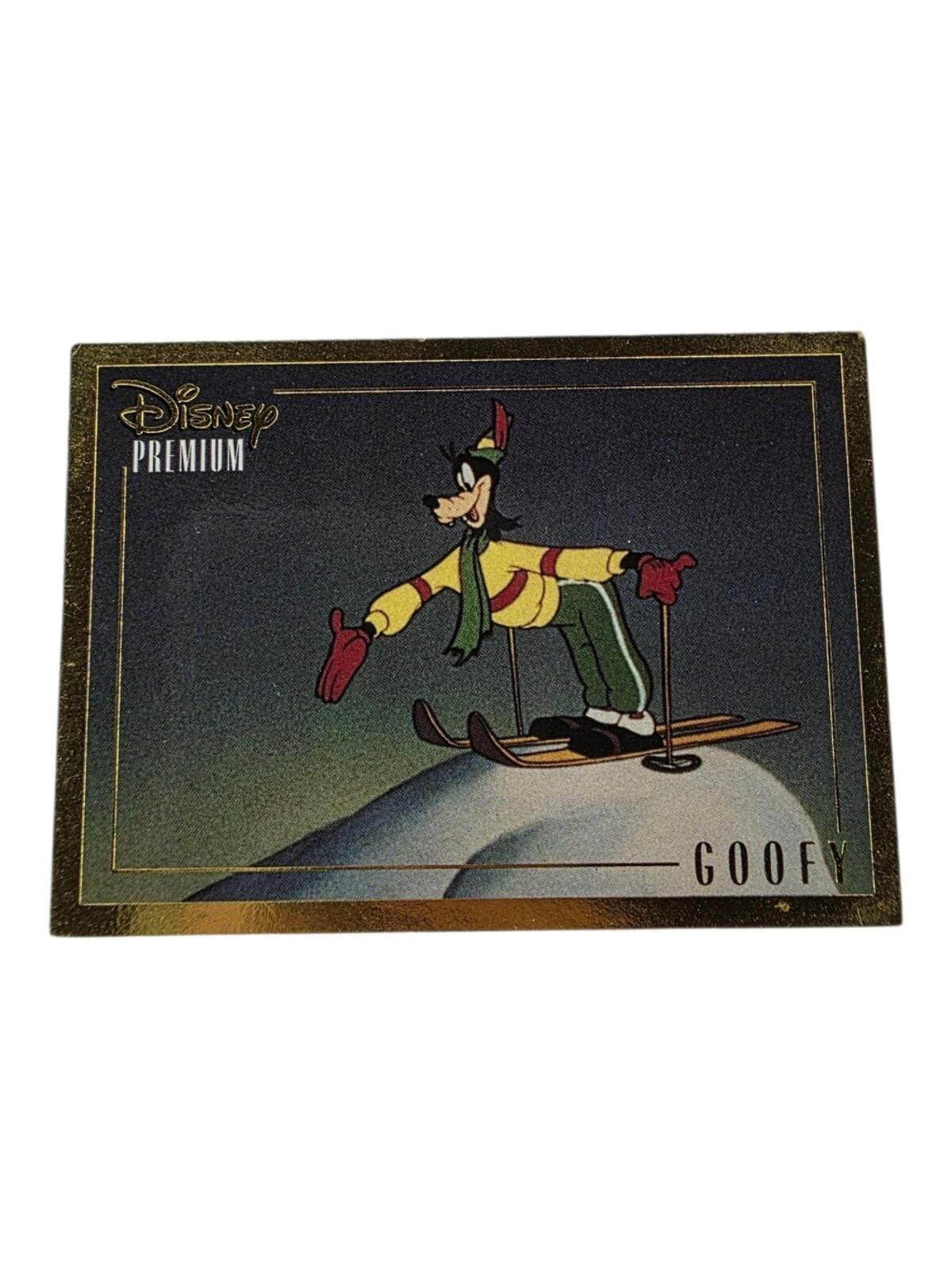 1995 Disney Premium Goofy Trading Card - Black, Green, Yellow, Red