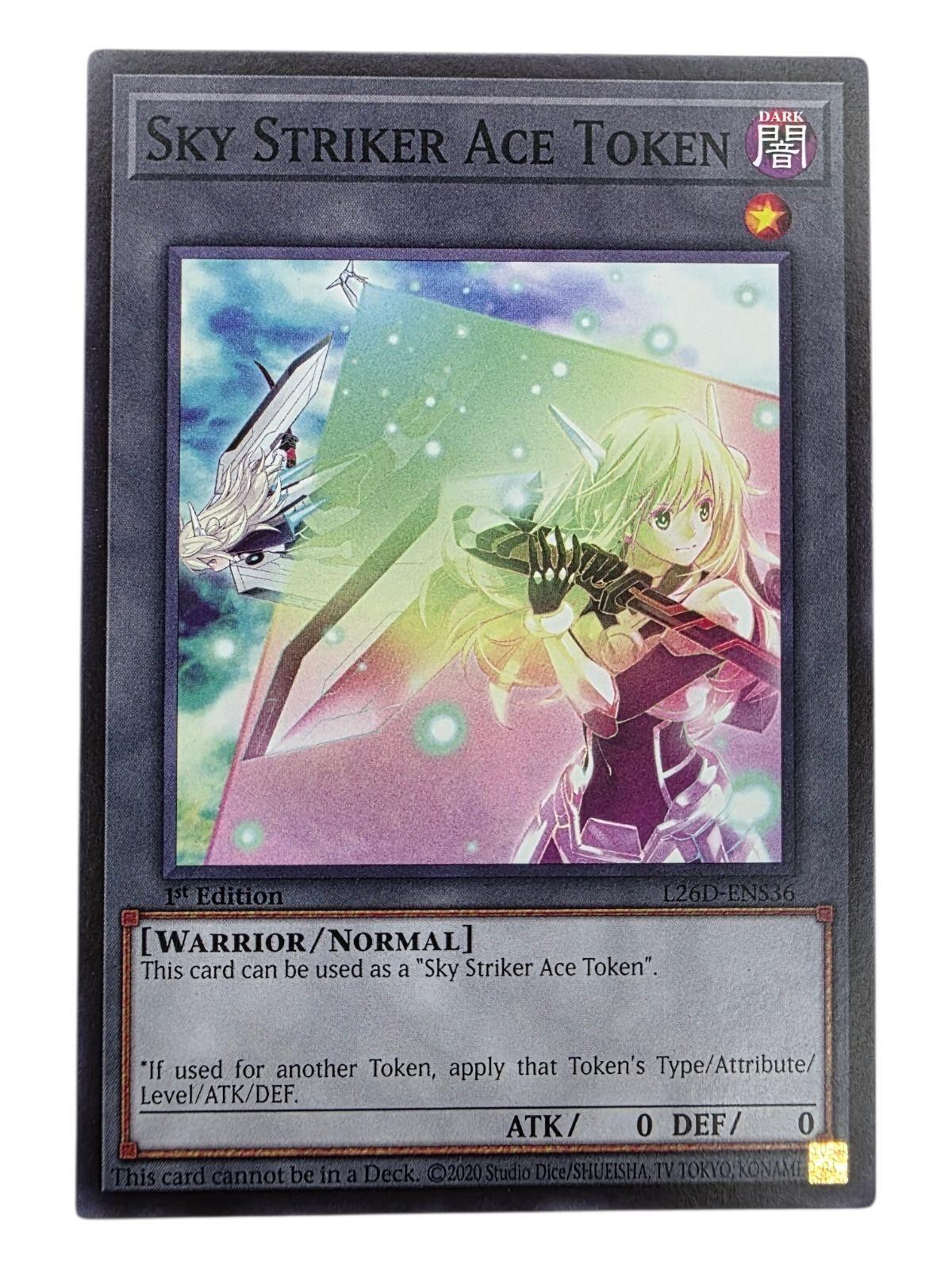Sky Striker Ace Token 1st Edition Common Legendary Modern Decks 2026 L26D-ENS36