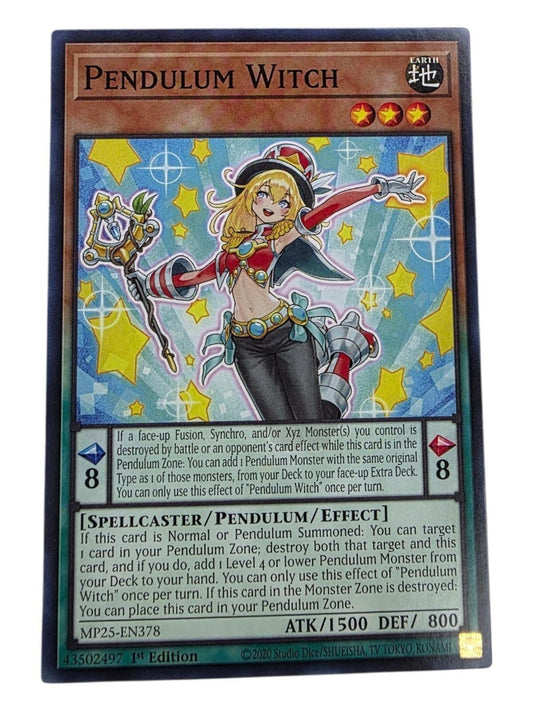 Pendulum Witch 1st Edition Common Yu-Gi-Oh! card, MP25-EN378.