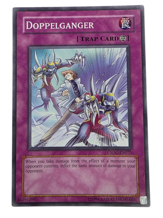 Doppelganger Continuous Trap Card from Crossroads of Chaos, 1st Edition.