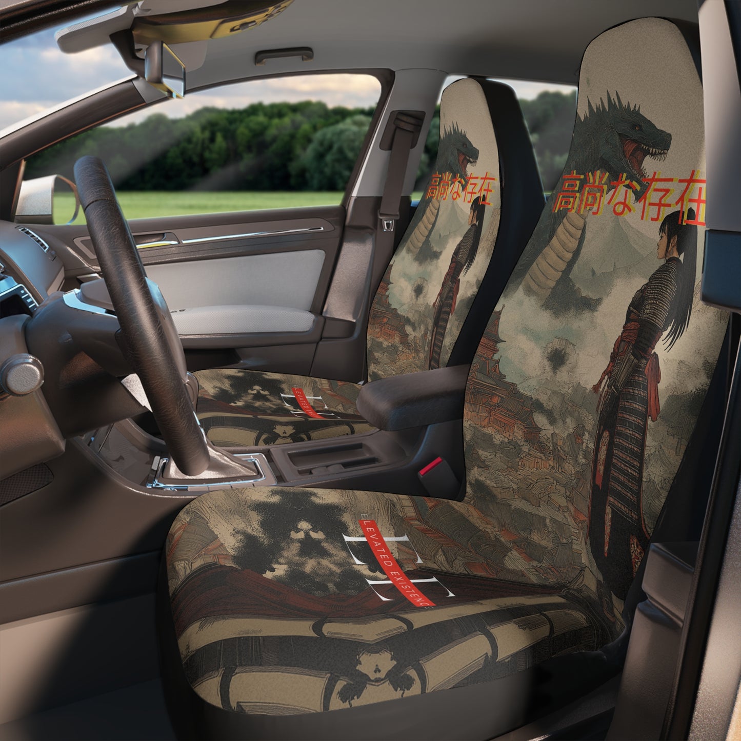 Mission 614 Threat Level: Omega — "高尚な存在" Car Seat Covers