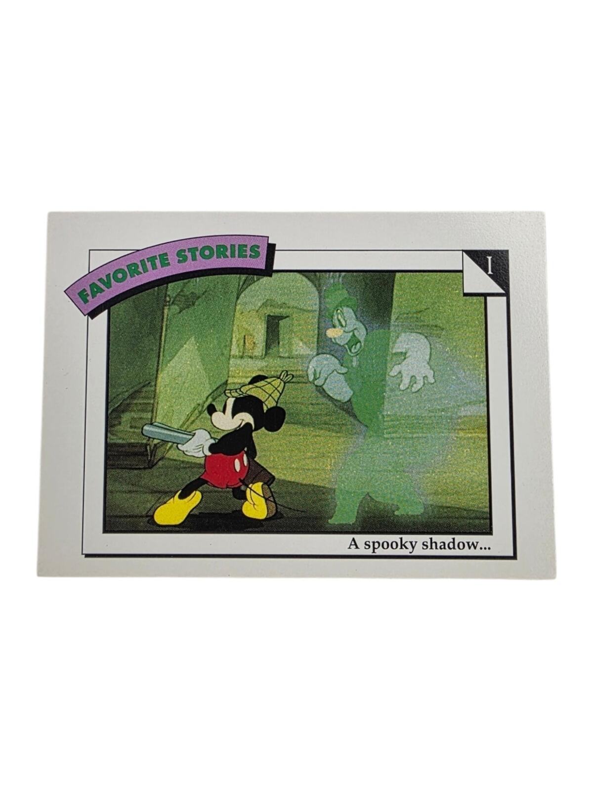 1991 Disney Mickey Mouse Trading Card