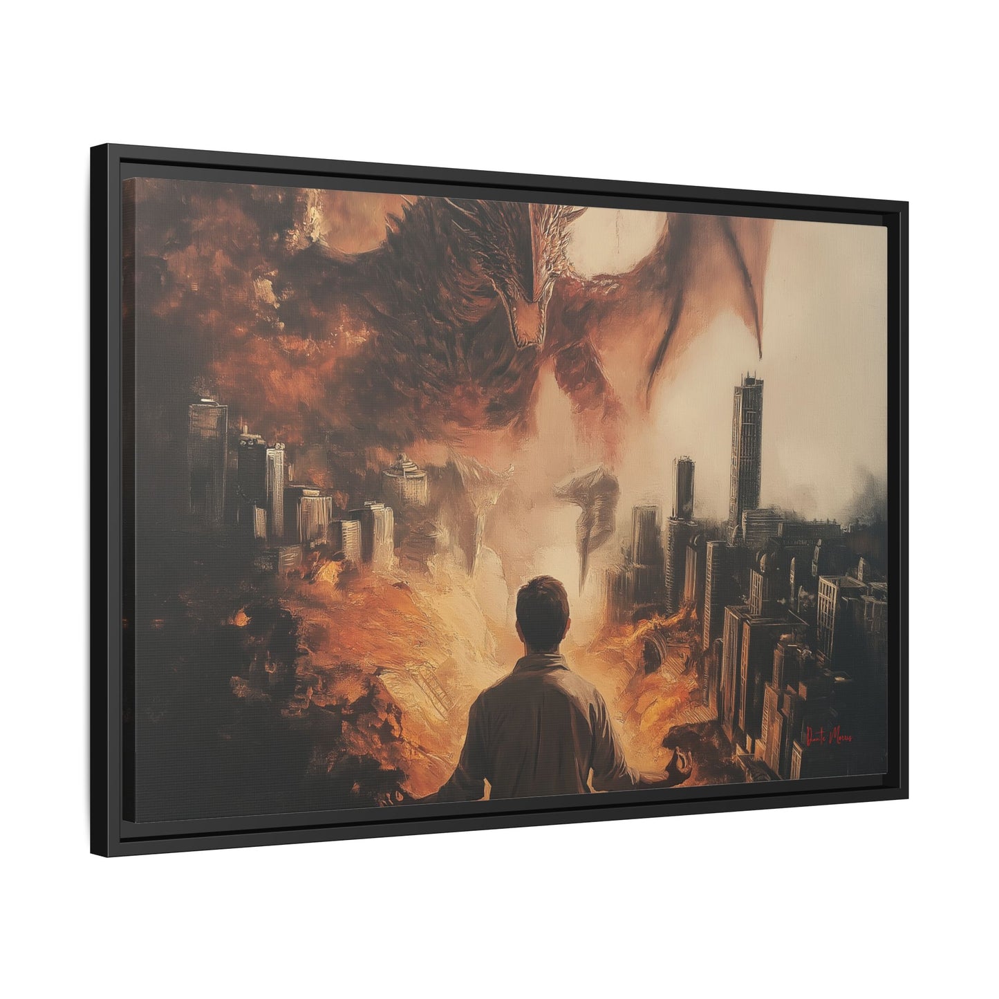 Elevated Canvas Art Piece