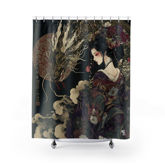 Soul Link — "Elevated Existence" Shower Curtain