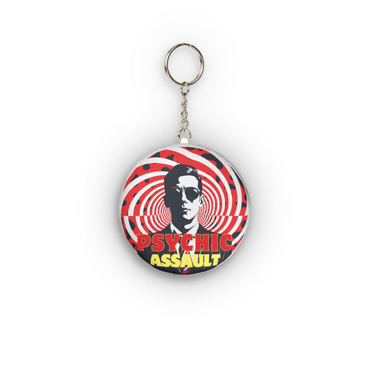 "Psychic Assault" Logo Keychain
