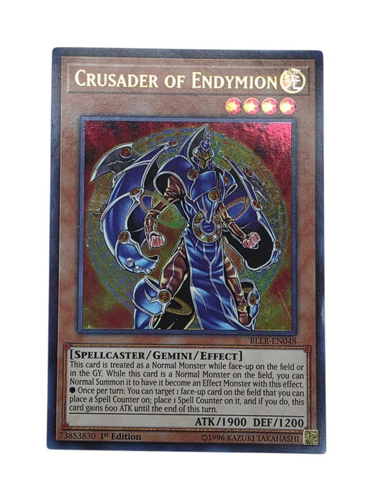 Crusader of Endymion 1st Edition Common Yu-Gi-Oh! card.