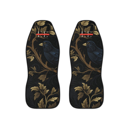 Black Garden Car Seat Covers