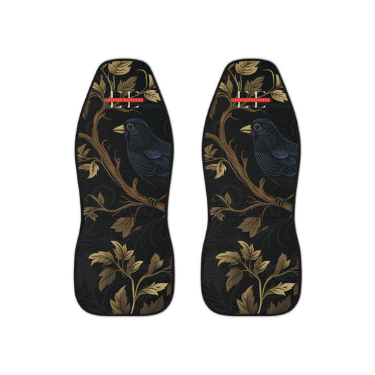 Black Garden Car Seat Covers