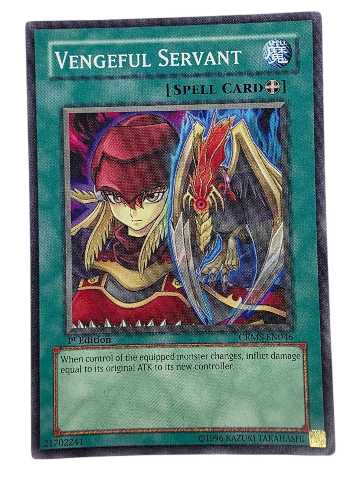 Vengeful Servant 1st Edition Common Crimson Crisis CRMS-EN046 NM