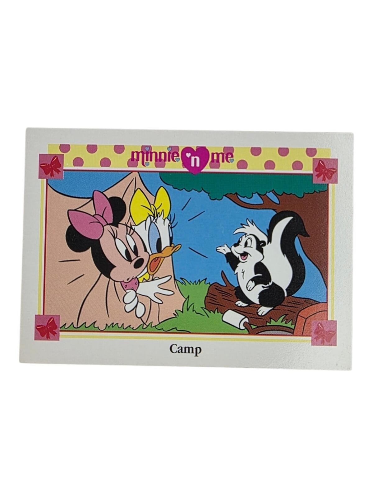 1991 Disney Minnie 'n Me Collectible Trading Card