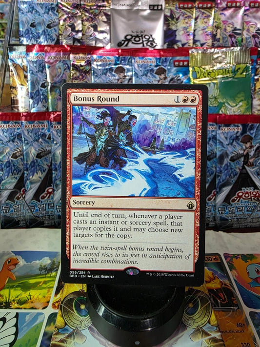Bonus Round R Battlebond 56 LP trading card in a vertical display.