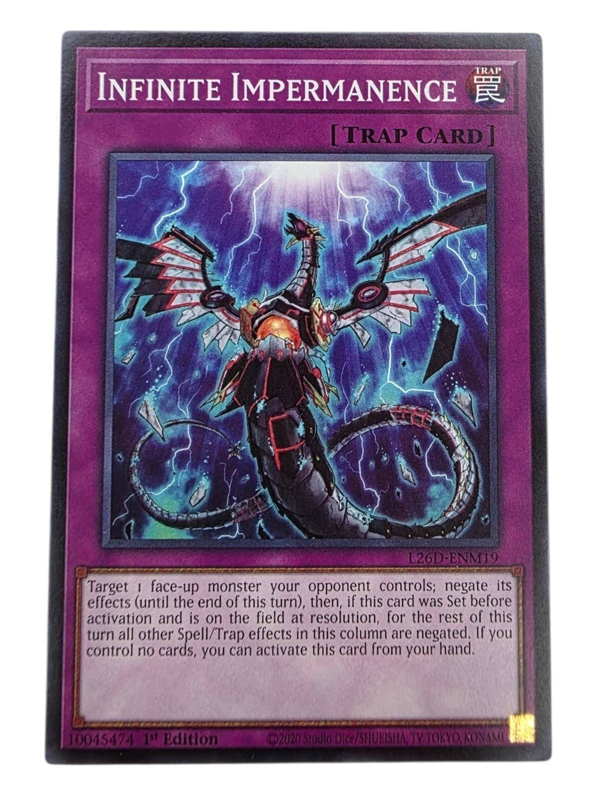 Infinite Impermanence 1st Edition Common Legendary Modern Decks 2026 L26D-ENM19