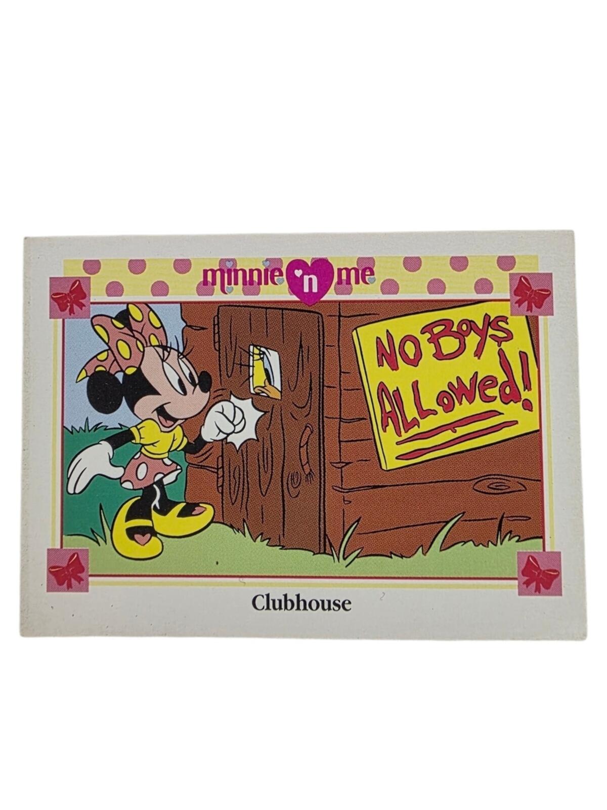 1991 Disney Minnie 'n Me Collectible Trading Card
