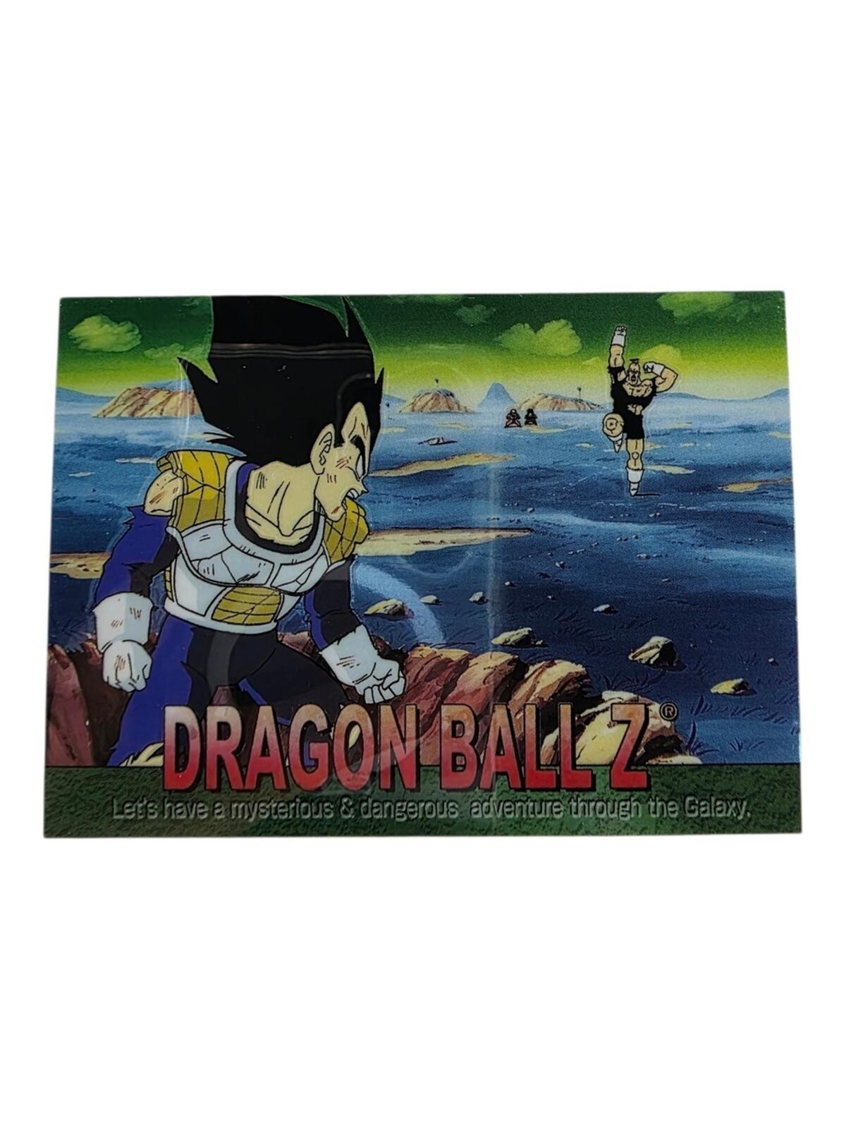 Vintage 2000 Dragon Ball Z Collectible Card - Vegeta Artwork