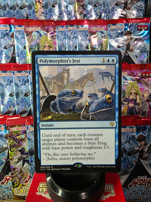 Polymorphist's Jest Rare Magic: The Gathering Trading Card