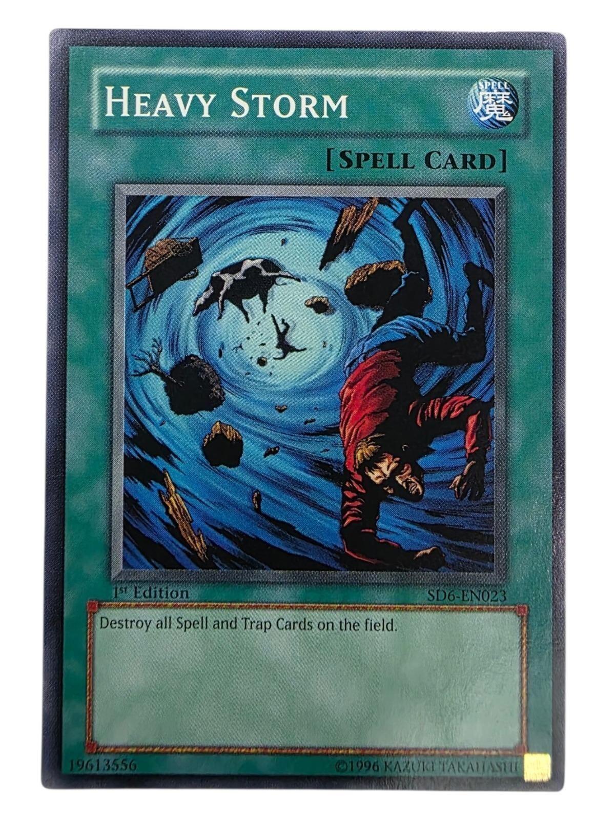 Heavy Storm 1st Edition Common Structure Deck: Spellcaster's Judgment SD6-EN023