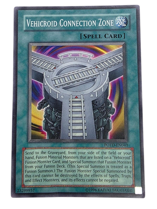 Vehicroid Connection Zone Yu-Gi-Oh! spell card.