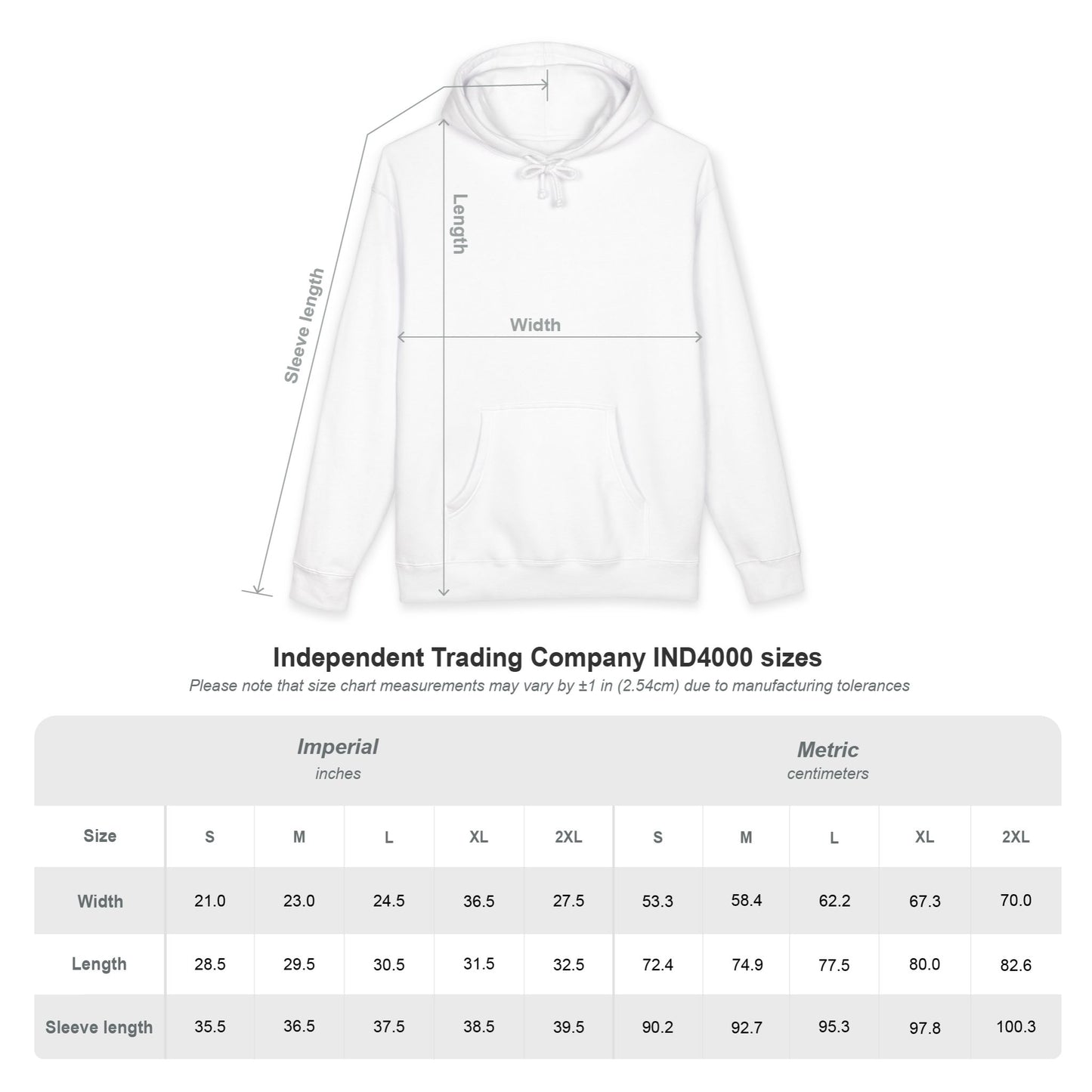 Marvelous Epiphany - "UNIMAGINABLE" Hoodie