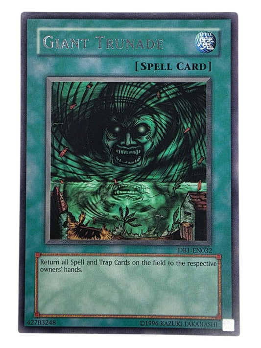 Giant Trunade Yu-Gi-Oh! spell card DB1-EN032.