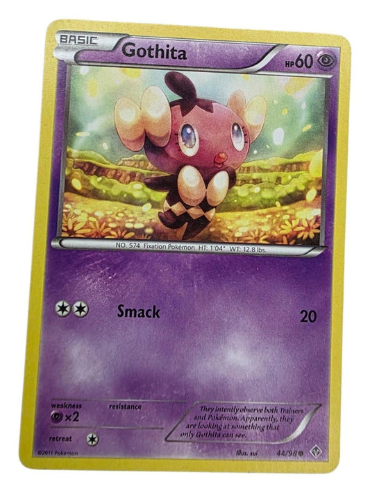 Gothita 75/149 Boundaries Crossed Pokémon trading card.