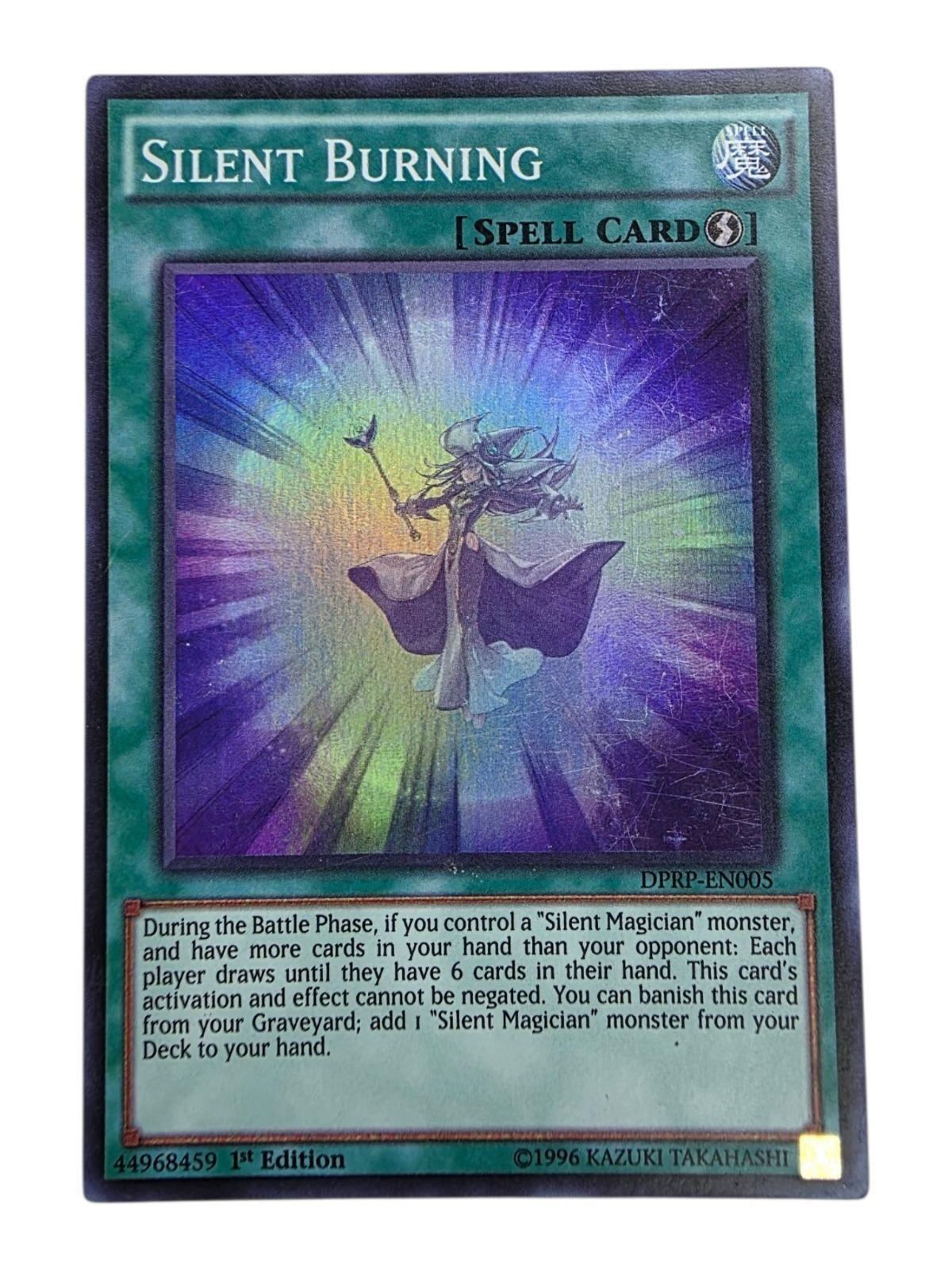 Silent Burning 1st Edition Super Rare Duelist Pack: Rivals of the Pharaoh DPRP-E