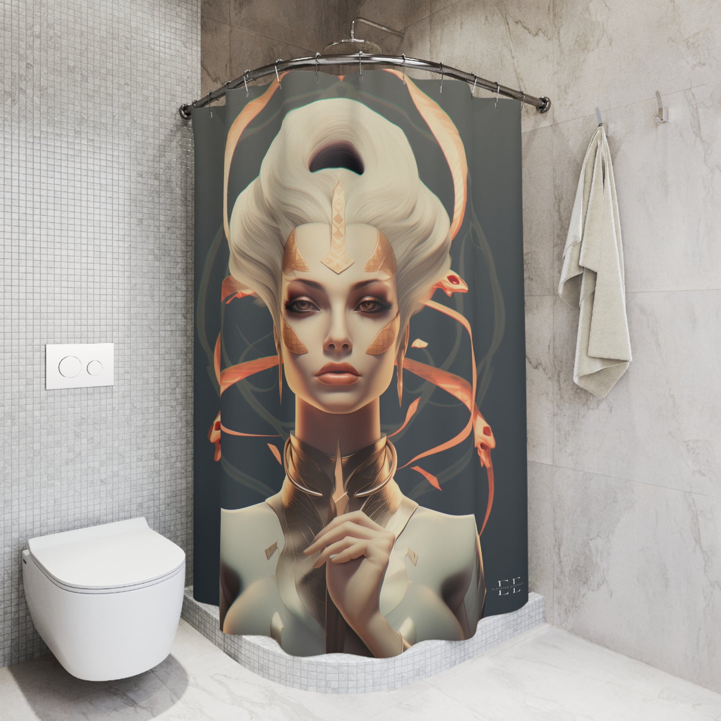 Μέδουσα 2050 Shower Curtain