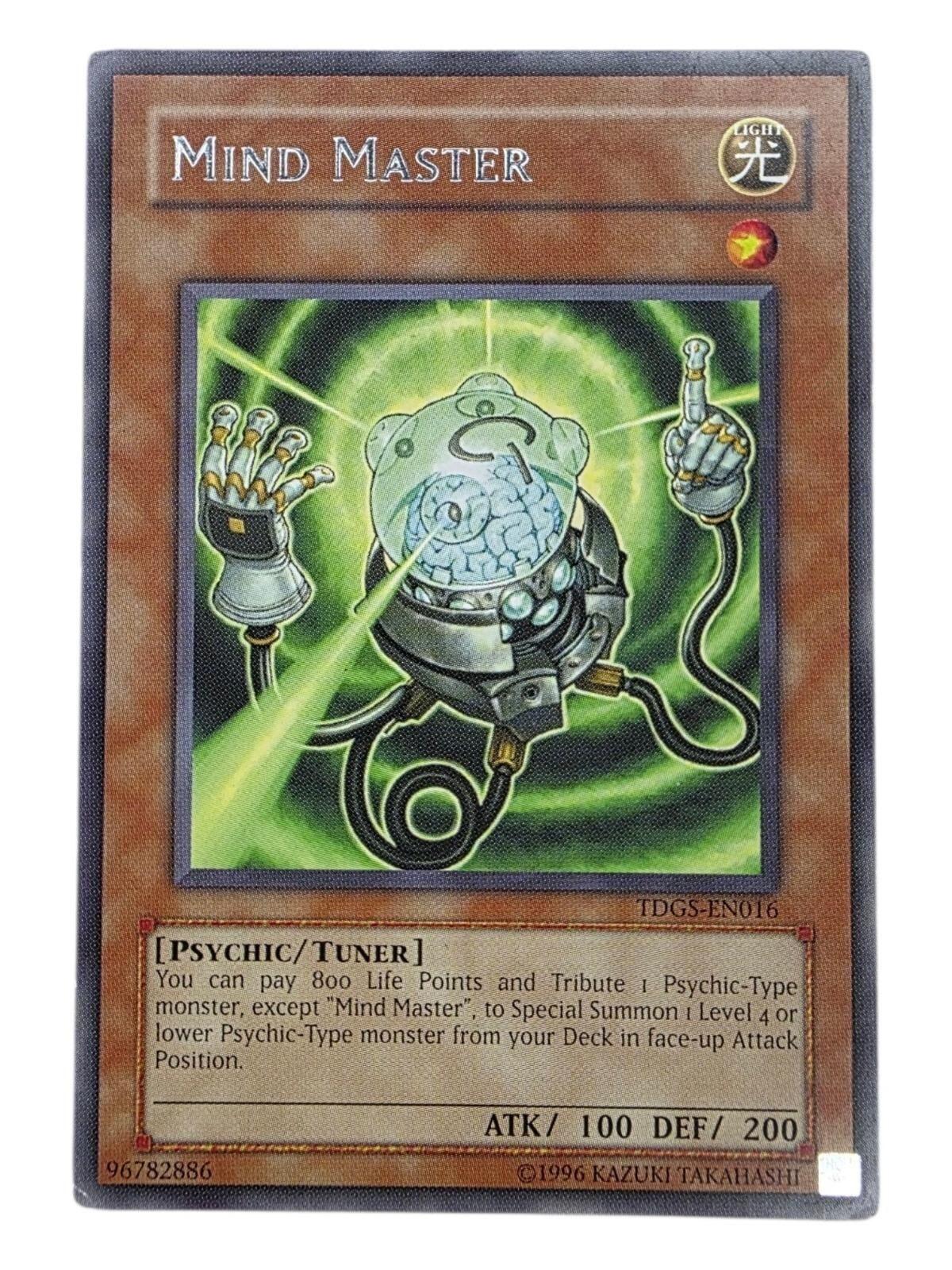 Mind Master Unlimited Rare The Duelist Genesis TDGS-EN016 LP