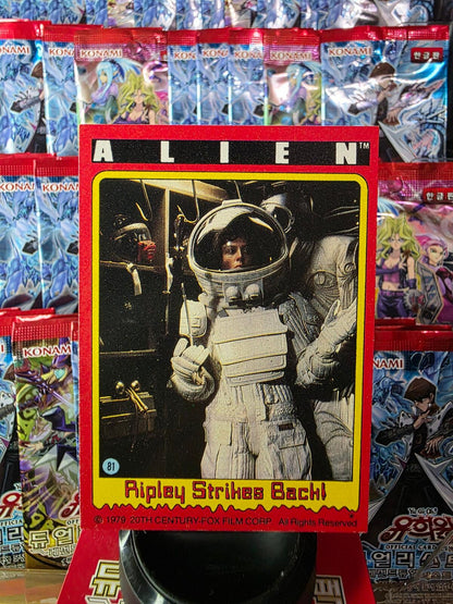 1979 Alien Ripley Strikes Back Trading Card