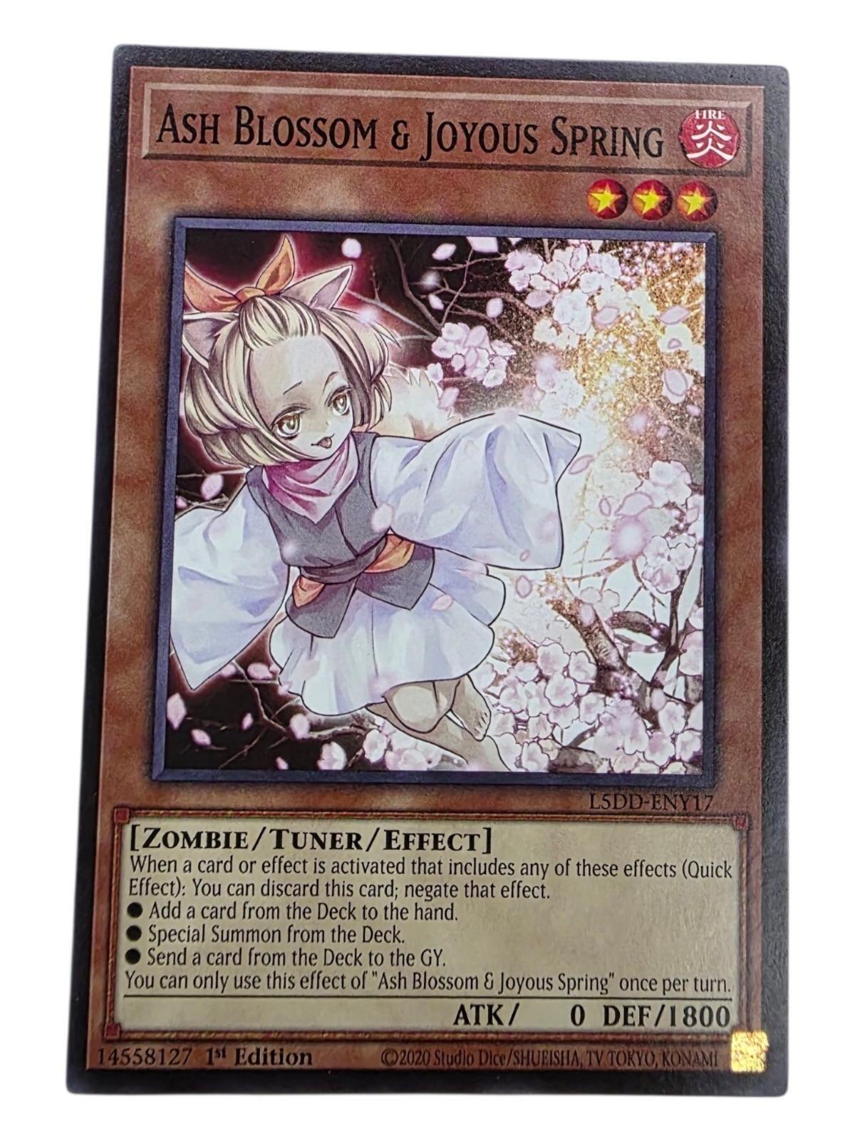 Ash Blossom & Joyous Spring 1st Edition Super Rare 25th Anniversary Rarity Colle