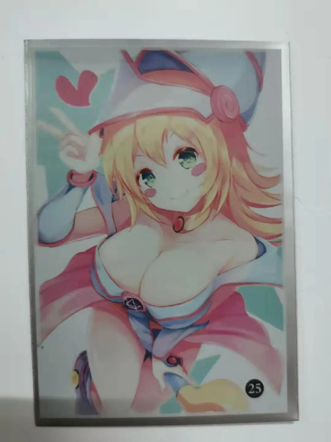 50pcs/lot Anime Yu-Gi-Oh! Dark Magician Girl yugioh Cosplay Board Games Card Sleeves Barrier Protector toy gift