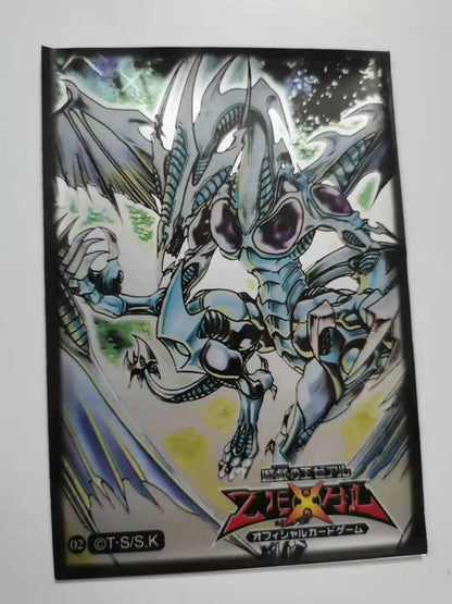50pcs/lot Anime Yu-Gi-Oh! Dark Magician Girl yugioh Cosplay Board Games Card Sleeves Barrier Protector toy gift