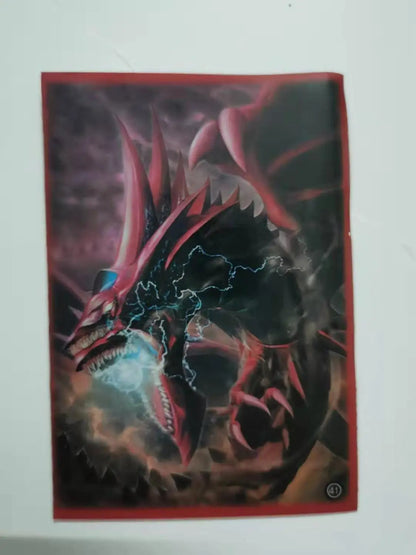 50pcs/lot Anime Yu-Gi-Oh! Dark Magician Girl yugioh Cosplay Board Games Card Sleeves Barrier Protector toy gift