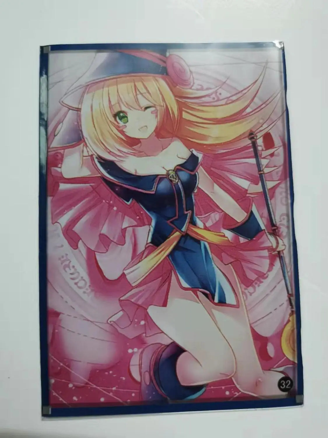 50pcs/lot Anime Yu-Gi-Oh! Dark Magician Girl yugioh Cosplay Board Games Card Sleeves Barrier Protector toy gift